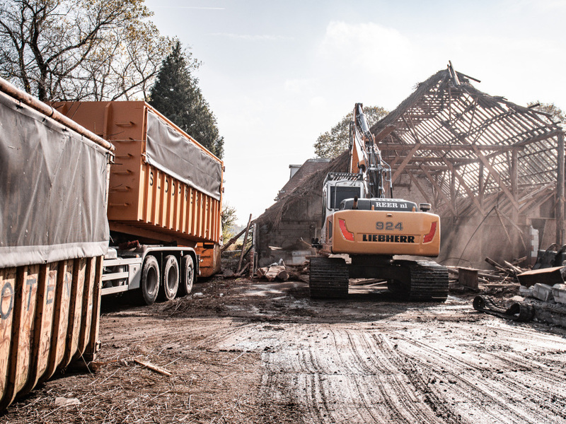 Sloop boerderij en schuren Garrelsweer